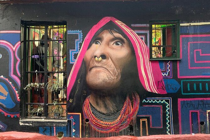Bike Tour in Bogota Historical Sites and Fruit Market - Dorado Av street art: seeing modern Bogotá with context