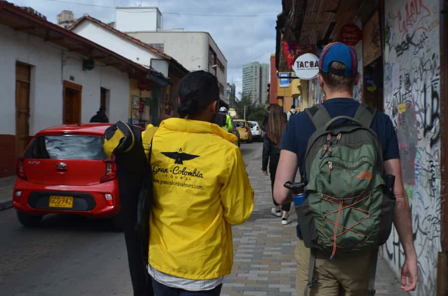 Bogotá: 3-Hour Private Tour of La Candelaria - Chorro de Quevedo Square: the morning you start telling stories