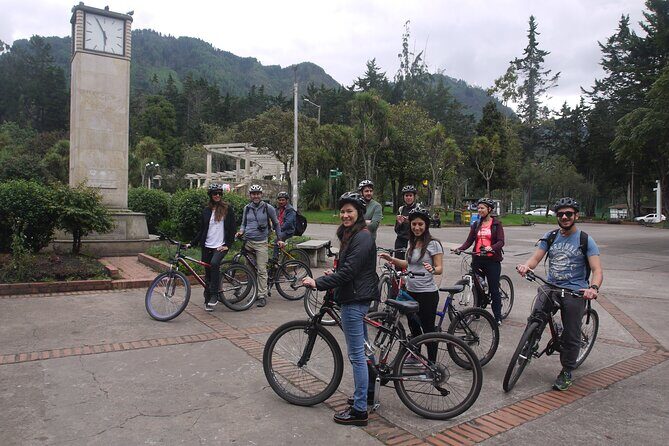 Bogotá Bike Tour - Calle 26 murals and the Botero sculpture photo moment