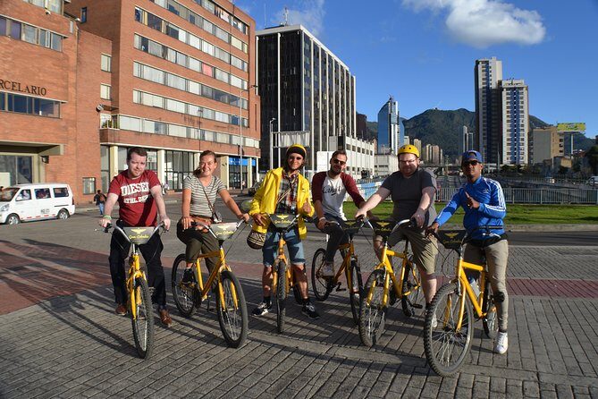 Bogotá Private Bike Tour with Transportation - La Candelaria and Chorro de Quevedo: the old-town warm-up