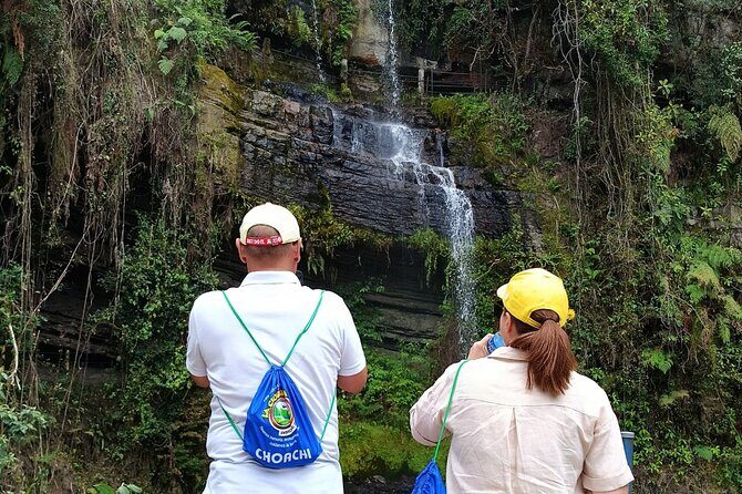 Bogota: Private Tour to La Chorrera Waterfall and Cerro Guadalupe - La Chorrera National Park hike: El Chiflón, a 590m waterfall, and Monkey Cave