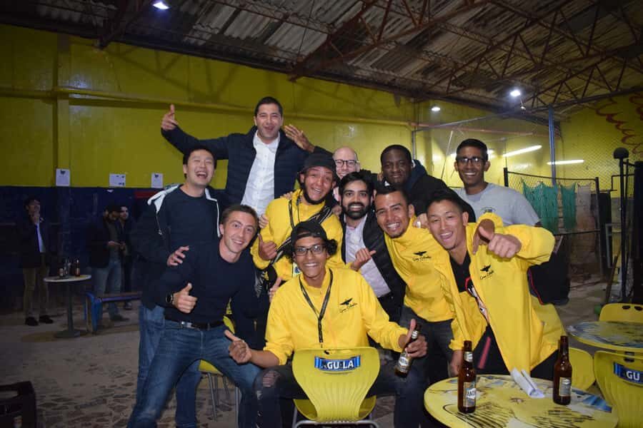 Bogotá: Tejo and Beer Tour - El Chorro de Quevedo Tejo Field: What the Night Looks Like