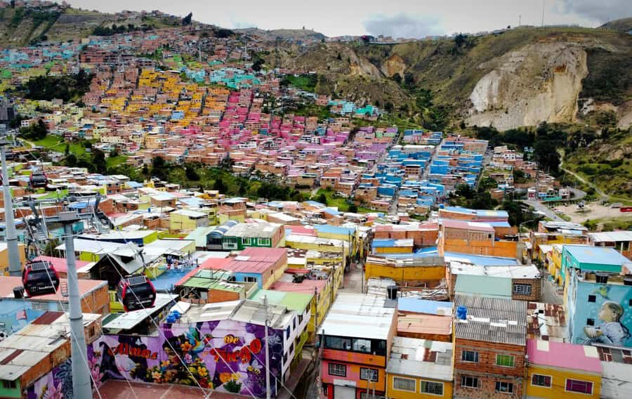 Bogotá´s Barrios: El Paraíso Favela Tour with Cable Car - Coming back down: the ride feels different once you understand the streets