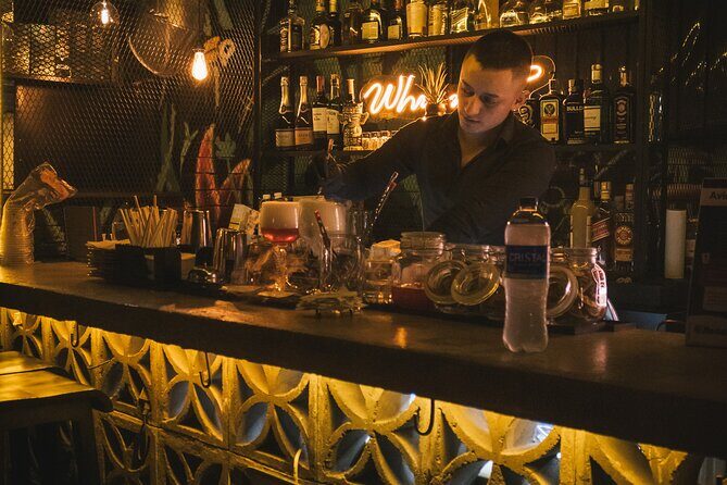 Friday Night Bar Crawl in Bogotá, Colombia - O.D.E.M Rooftop After the Drop-Off: Two Floors, No Rush
