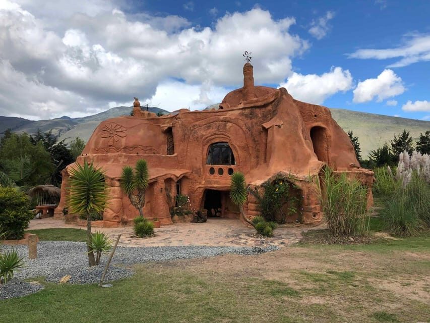 From Bogotá: Tour to Villa de Leyva, Ráquira, Casa Terracota, and Pozos Azules - Casa Terracota: a whole house made from baked clay