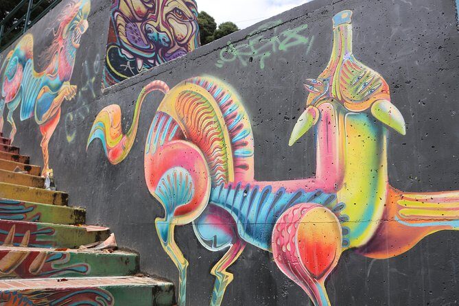 Graffiti Tour in La Candelaria Bogotá with Transportation - Stop 1: Barrio La Candelaria, where street art becomes a city lesson