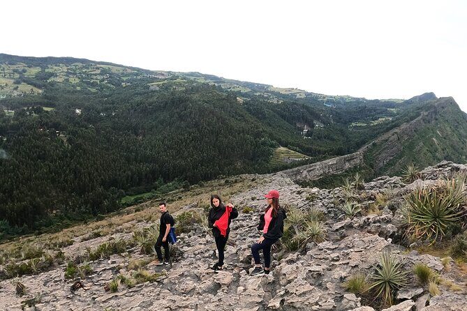 Hike to the Rocky mountains of Sutatausa Private Day Tour - Included value: guide, insurance, pickup, and breakfast