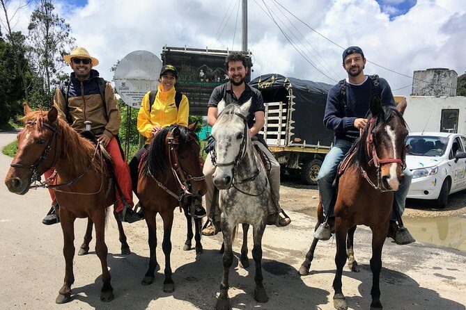 Horseback Riding from Guadalupe to Monserrate Private Day-Tour - The ride between the hills: steep, rocky, wet, and real