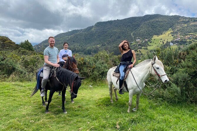 Horseback riding in the Eastern Hill - Stop 3 Back in La Calera: Canelazo Time and a Real Break