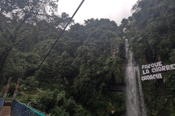 Private tour: La Chorrera highest waterfall in Colombia - The Trail Experience: Narrow, Slippery Steps and Foggy Forest Moments
