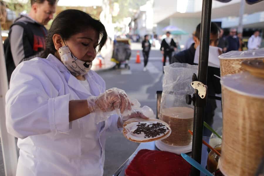 Shared Tour Bogota's Street Local Food - Empanadas and obleas: the origins lesson you can taste