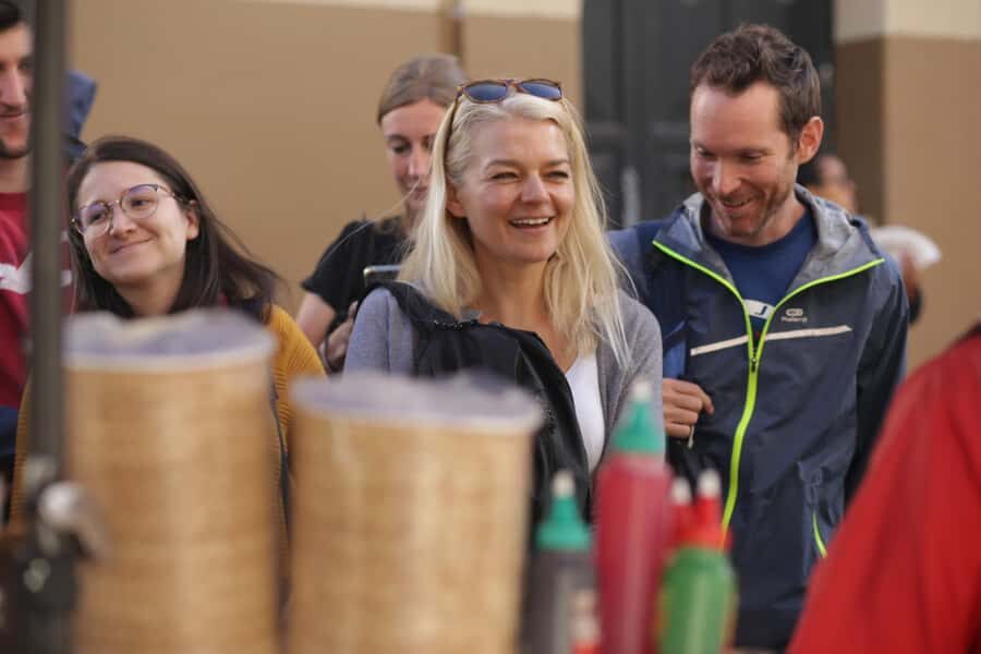 Shared Tour Bogota's Street Local Food - European influence in Colombian food: what the guide points out