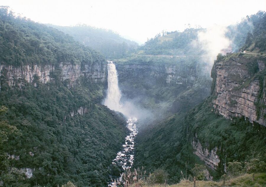 Tequendama Falls and Coffee Hacienda Day Trip from Bogotá - Pickup in Bogotá, then south by private vehicle